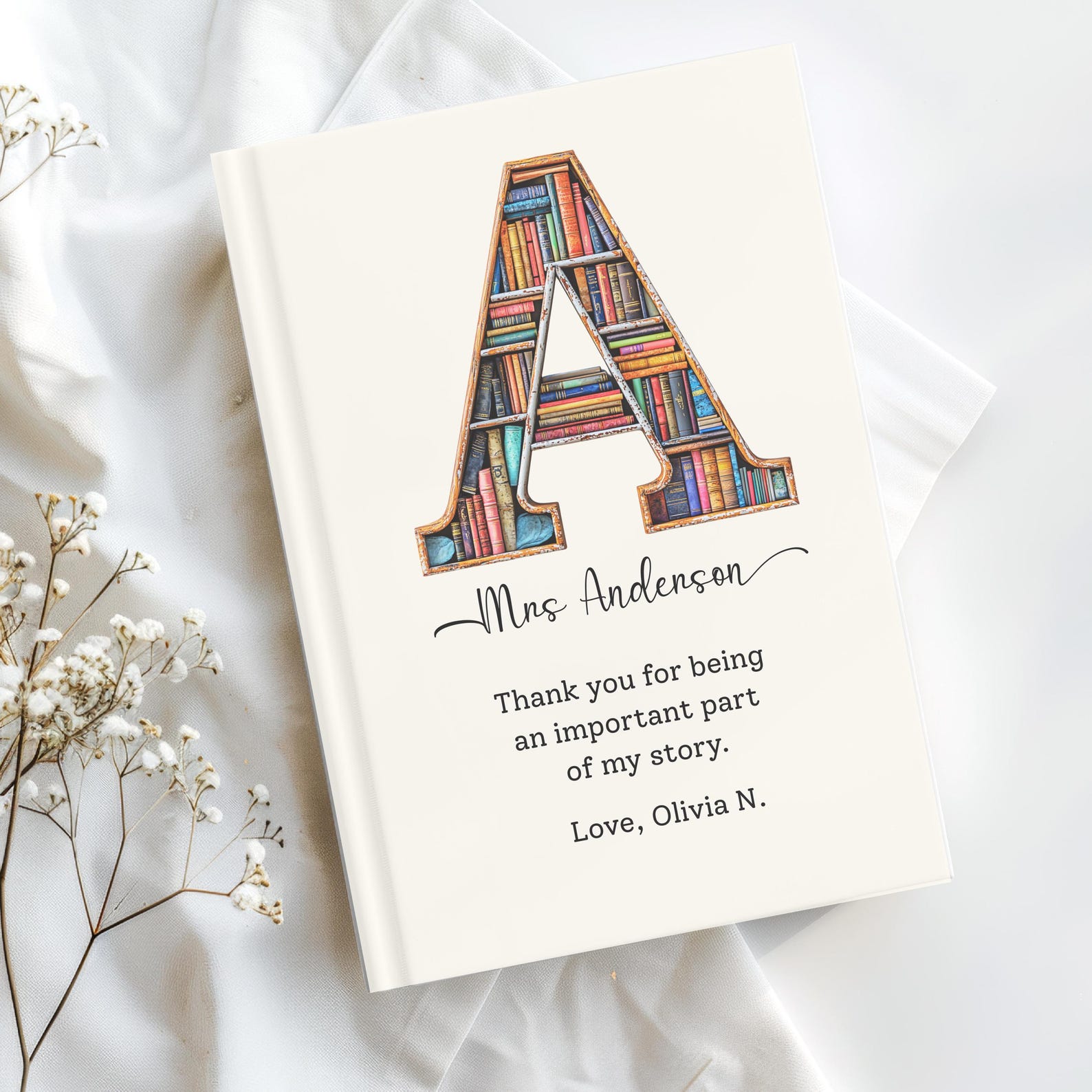 Custom Teacher Appreciation Gift, Personalized End of Year Gift for ...