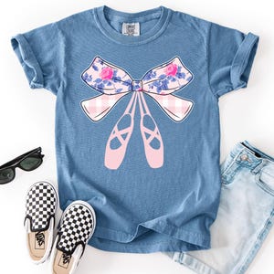 Coquette Dance Mom Shirt, Dance Mom Tee, Ballet Mom Gift, Dance Mama Shirt, Ballet Mom T-shirt, Gift for Dance Mom, Cute Comfort Colors Tee
