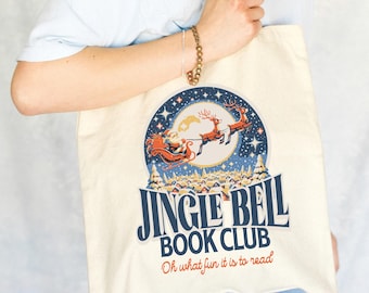 Weihnachtsbuch-Liebhaber-Einkaufstasche