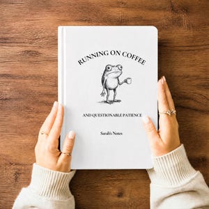 Rolig present till kollega, personlig anteckningsbok, anpassad arbetsdagbok, present till bästa vän, mötesanteckningsdagbok