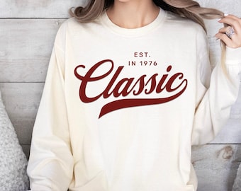 50th Birthday Shirt, Comfort Colors 1976 Birthday