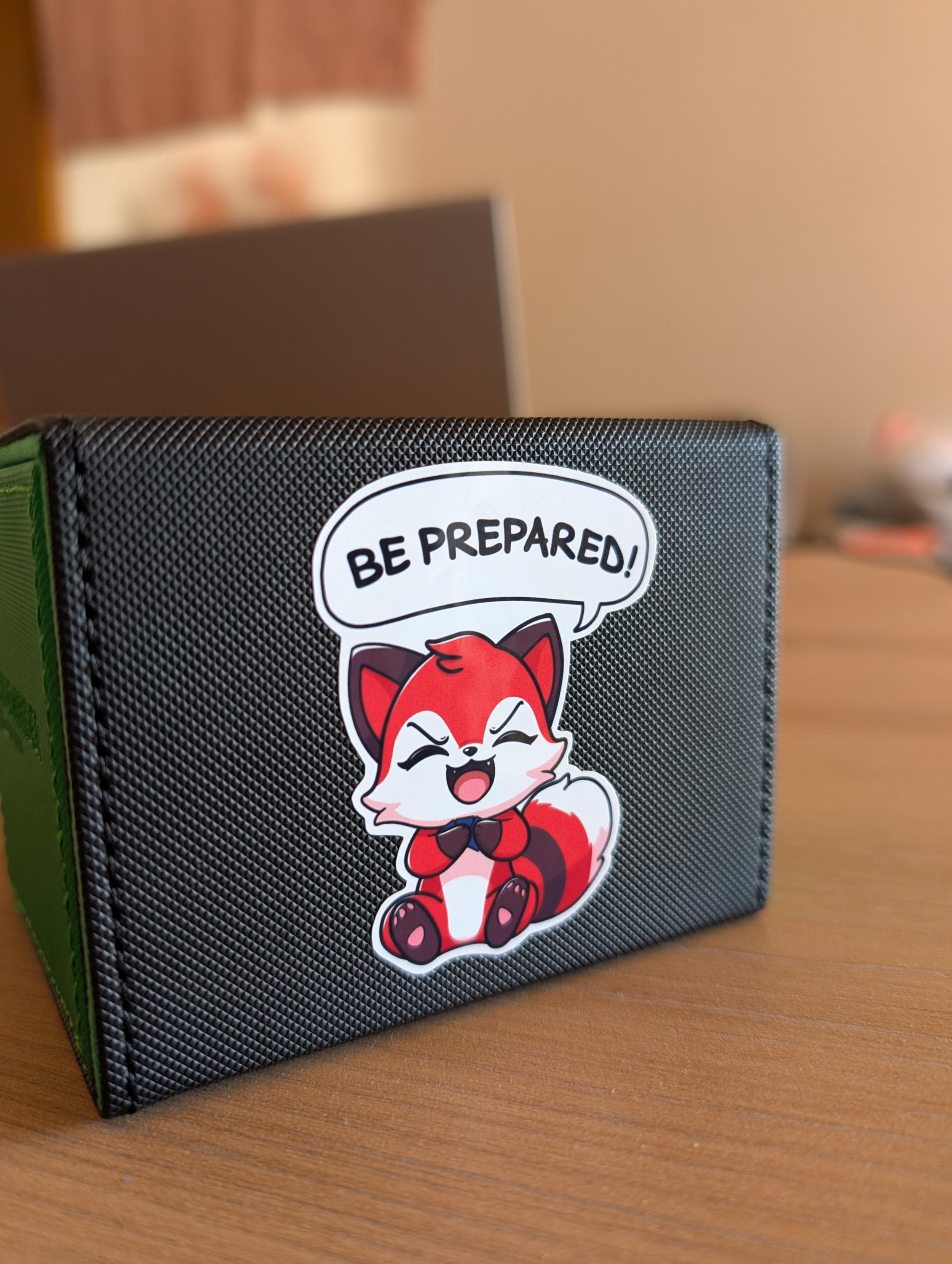 Prepared Sticker Red Panda Be Prepared Sticker Lorcana - Etsy