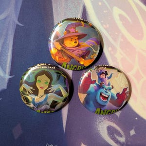 Lorcana Attack of the Vine Booster Button