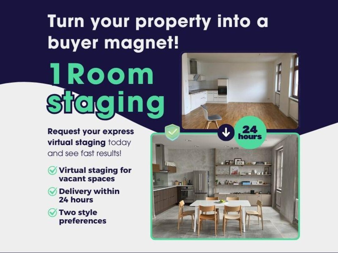 Express Virtual Staging Service for Real Estate | 24hour Turnaround ...