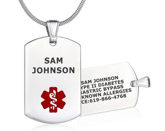 Collane Con Incisione Personalizzate - Foto 3