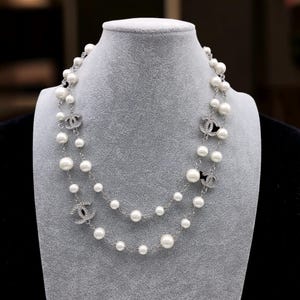 Chanel Silver Logo - Etsy
