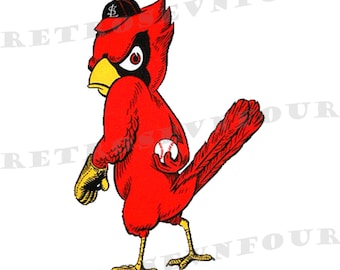 St. Louis Cardinals 1949 Retro Vintage Vinyl Decal Die-Cut Sticker