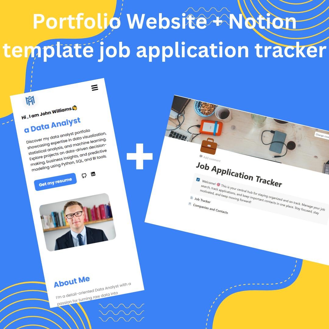 The Ultimate Notion Job Tracker & Portfolio Template Minimalist