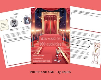 OCD Workbook - One week of OCD activities | OCD Worksheets