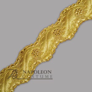 Antique French Metallic Galloon