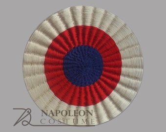 Escarapelas bordadas a mano