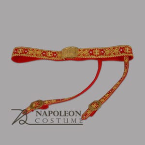 Rosen kavalier Napoléon belt gimmick jk Napoleonic Sword Belt - Etsy