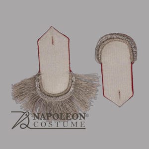 Schulterklappen silber im badischen Stil