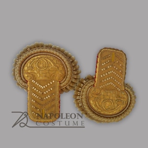 Napoleon Epauletten Handbestickt