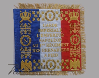 Flag 55x55 French Imperial Guard (single-sided)