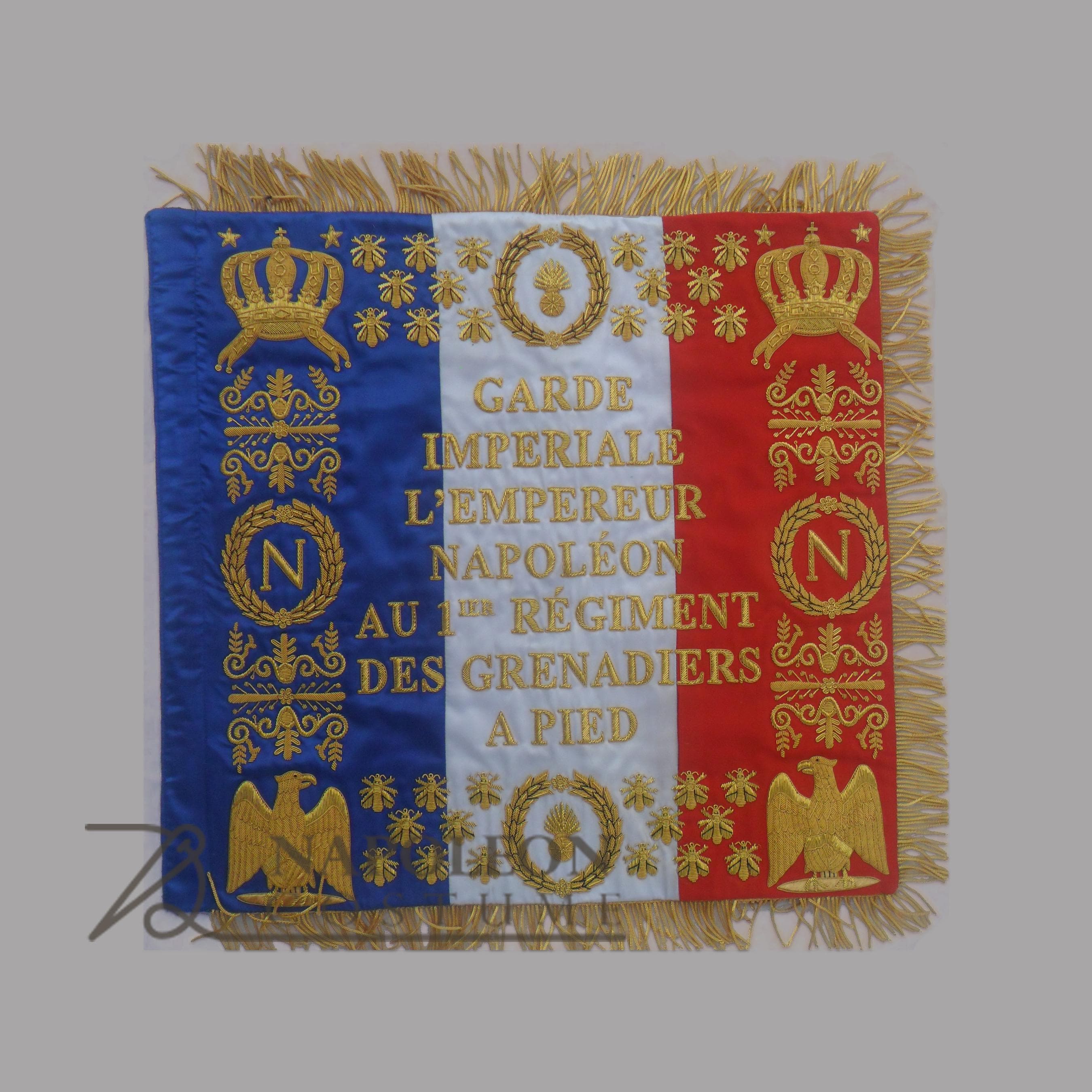 Flag 55x55 French Imperial Guard (single-sided) - Etsy