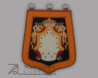 French Napoleonic Sabretache Officer Hunter Horse of the Guard