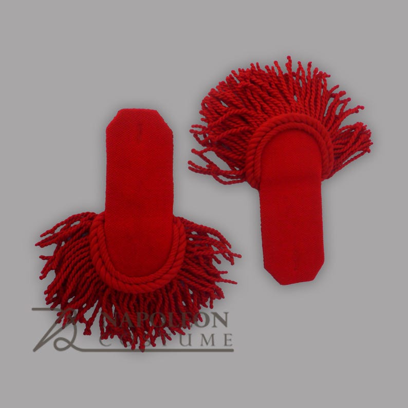 Usaf Red Rope Red Epaulettes for Troop - Etsy UK