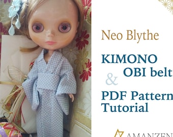 リカちゃん ケナー ブライス 22 cm ドール BL ボディ 浴衣/着物 伝統