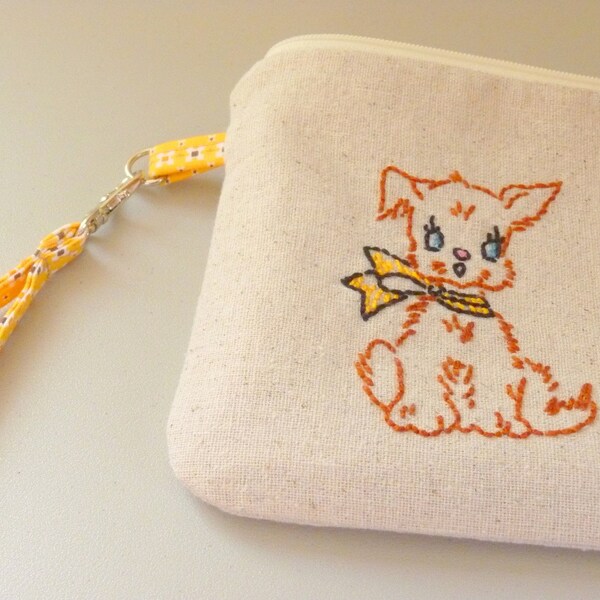 Vintage Puppy Pouch