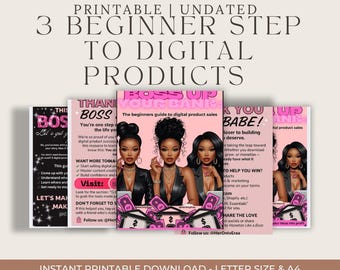Boss Up Your Bank eBook | Digital Product Guide for Beginners | Start a Side Hustle and Make Money Online | Passive Income & Work from Home