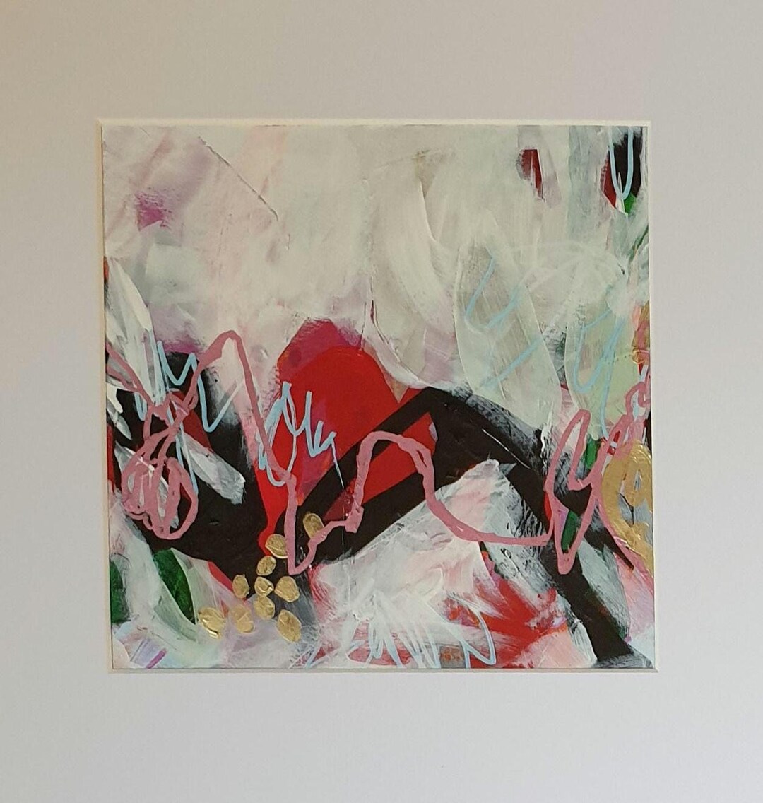 絵画 小型 抽象画 - Etsy 日本