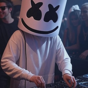 Marshmello helmet - Etsy 日本