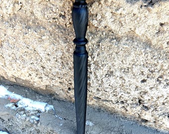 Black Metal Hairpin Legs for Coffee Tables, Benches & Custom Furniture - 17.7" Industrial Support
