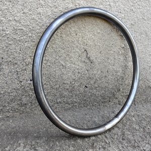 Industrial Steel Dreamcatcher Ring 26cm DIY | Durable Hoop | Gothic Home Decor