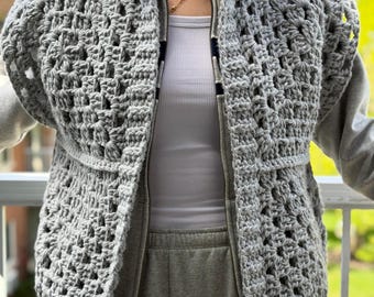Granny Square Vest.