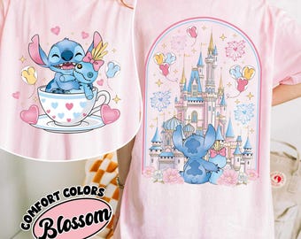 Vintage Disney Stich und Scrump T-Shirt, Disney Lilo & Stitch Shirt, Disney Stitch Film Shirt, WWW Besties Urlaub T-Shirt, Magic Kingdom T-Shirt