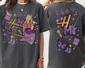 Retro Disney Channel Hannah Montana 20 Years Anniversary Shirt, Disneyland Family Matching Tee, WDW Magic Kingdom,The Other Side Of Me Shirt