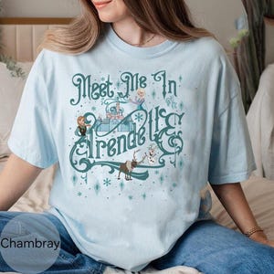 Vintage Disney Meet Me In Arendelle Shirt, Elsa Frozen Tshirt, Elsa Anna Princess Tee, Disney Trip Shirt, Magic Kingdom Trip, Frozen Tee