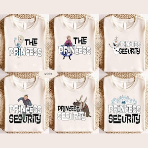 Vintage Disney Frozen Princess Security Shirt, Disney Frozen Tshirt, Elsa And Anna Princess Tee, Disney Trip Shirt, Magic Kingdom Family Tee