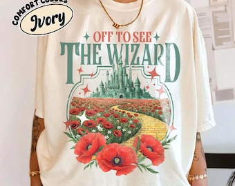 Vintage Yellow Brick Road Comfort Colors Shirt, Wicked Witch Emerald City Sweater, We’re Off Wizard TShirt, Fairy Tale, Wizard Movie ss2 Tee