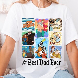 Vintage Disney Best Dad Ever Shirt, Disney Best Dad Tshirt, Disney Father&#39;S Day Tee, Disney Trip Shirt, Magic Kingdom Family Trip