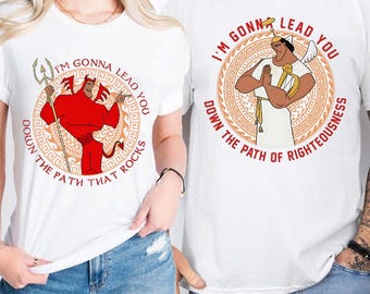 Disney The Emperor'S New Groove Shirt, Kronk Evil Angel Tshirt, I'M Gonna Lead You Down The Path Of Righteousness Tee, Magic Kingdom Trip