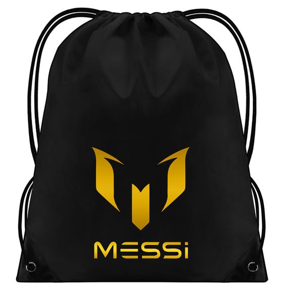 Messi Drawstring Backpack: Football Legend Gym Bag for Kids  display picture 2