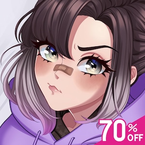 Custom PFP | Pfp Anime | Profile Icon | PFP Commission | Anime art | Custom | PFP | Art | Twitch Pfp Discord |Profile picture | Social Media
