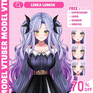 Custom live2d Vtuber commission | Vtuber assets | Live2d model commission | Vtuber Model | Pngtuber | Anime | Anime art Commission