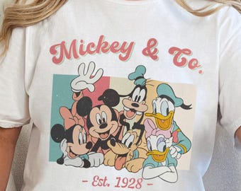 Vintage Disney Shirt, Disney Mickey And Co Shirt, Disney Family Shirts, Mickey and friends Shirt,Disney Trip Shirt,disneyworld shirts,331081
