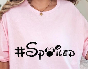 Camiseta Disney Mimada, Camiseta Minnie Mouse, Camisetas Familiares Disney, Camiseta Viaje Disney, Camisetas Grupo Disney, Camisetas Disneyworld, 331103