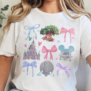 Disney Coquette Shirt, Disneyworld Coquette Shirt, Disney Castle Shirt, Hollywood Studios Shirt,Disneyland Shirt,Disney Family Shirts,332704