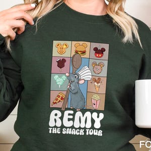 Disney Ratatouille Sweatshirt, Disney Cute Mouse Sweatshirt, Chef Remy Hoodie, Pixar Ratatouille Crewneck, Remy Gusteau&#39;s Sweatshirt, 333013