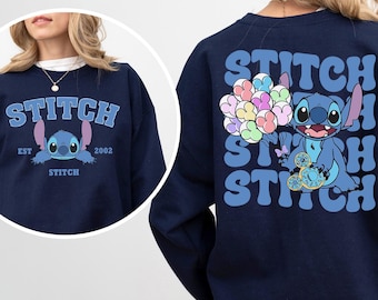 Stitch Est 2002 Sweatshirt, Cute Stitch Shirt, Stich Sweatshirt, Disney Trip Shirts, Stitch Family Shirt, Disney Stitch hoodie, 333298