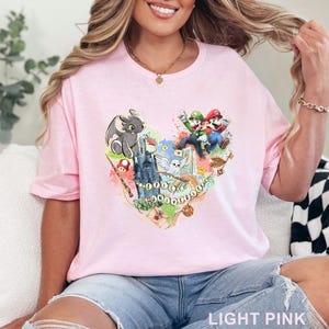 Watercolor Heart Epic Universe Shirt, Family Universe Park Trip Shirt, Orlando Park Epic Universe Shirts, Disney Epic Shirt, 333416