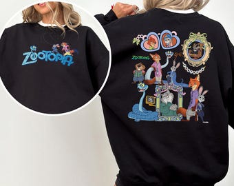 Coquette Mirror Zootopia Sweatshirt, Judy Hopps Nick Wilde Shirt, Welcome To Zootopia Hoodie, Locket Zootopia Crewneck, 334512