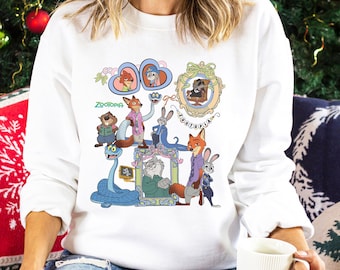 Coquette Mirror Zootopia Sweatshirt, Judy Hopps Nick Wilde Shirt, Welcome To Zootopia Disney Hoodie, Locket Zootopia Crewneck, 334506