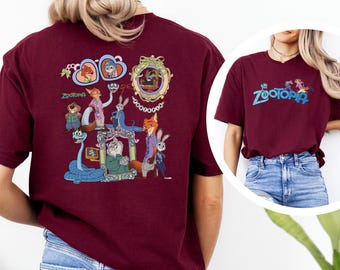 Coquette Mirror Zootopia Shirt, Judy Hopps Nick Wilde Shirts, Welcome To Zootopia Tshirt, Locket Zootopia Tee, 334512