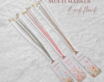 Christian Multi Marker Bookmark: Handmade Faith Gift, Prayer Journal Keepsake